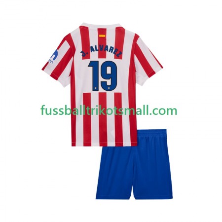 Fußballtrikots Atlético Madrid Julian Alvarez 19 Kinder 2025-2026 Kurzarm Heimtrikotsatz kaufen